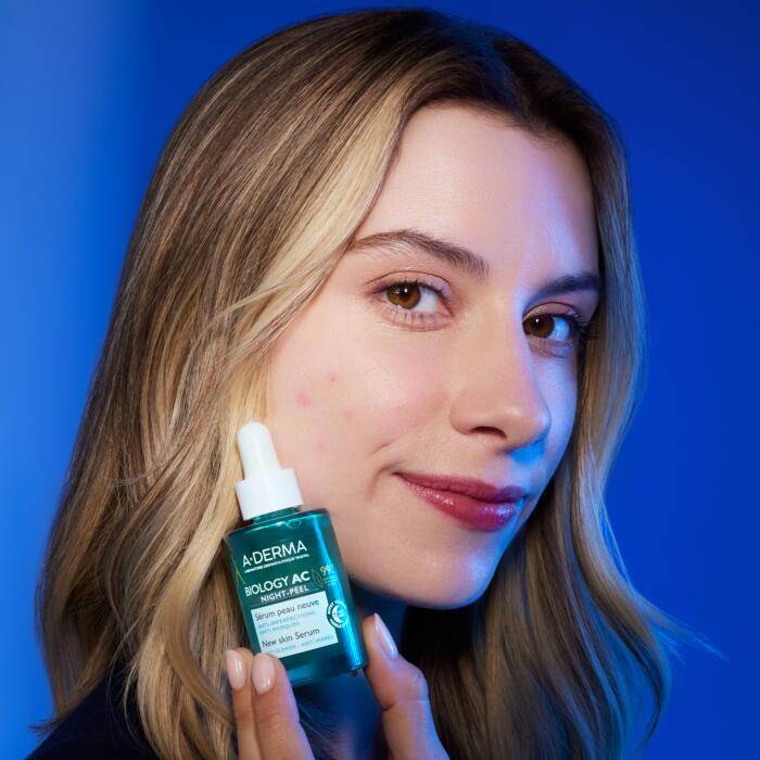 A-Derma Biology AC Night-Peel New Skin Sérum 30 ml (1 fl oz) - Image 2