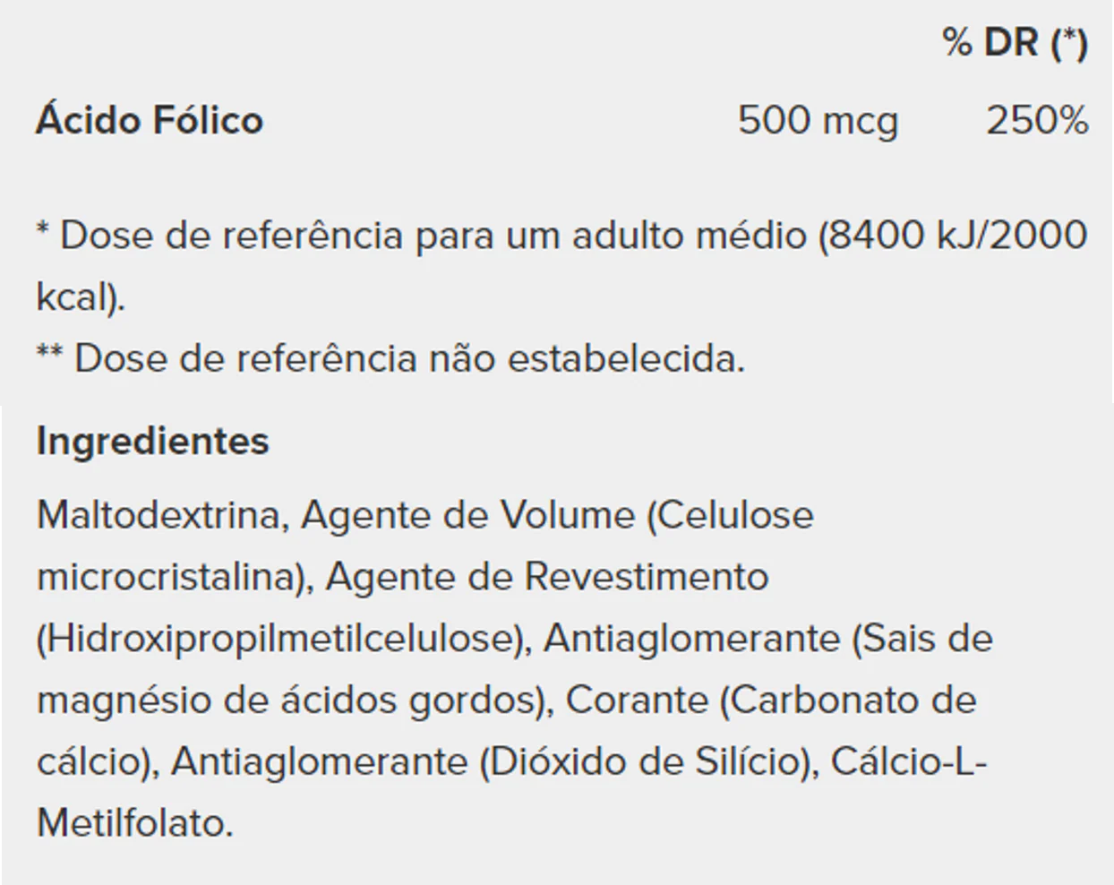 Ácido Fólico - Vit B9 (60 Caps) | Prozis - Image 3