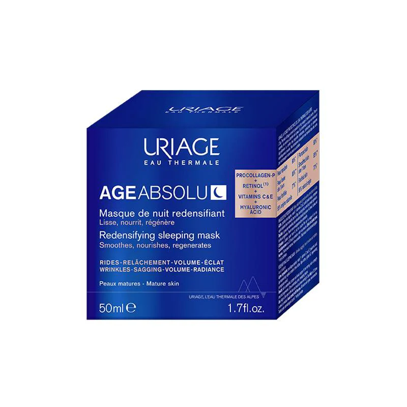 Uriage Age Absolu Máscara de Noite Redensificante 50 ML - Image 2