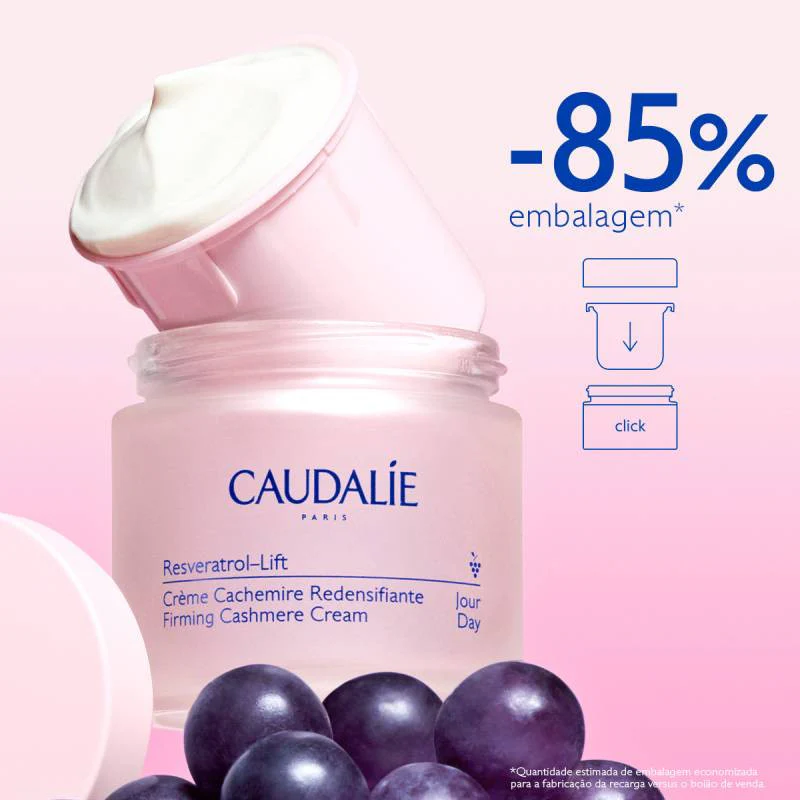 Caudalie Resveratrol-Lift Creme Caxemira Redensificador Recarga 50ml - Image 2