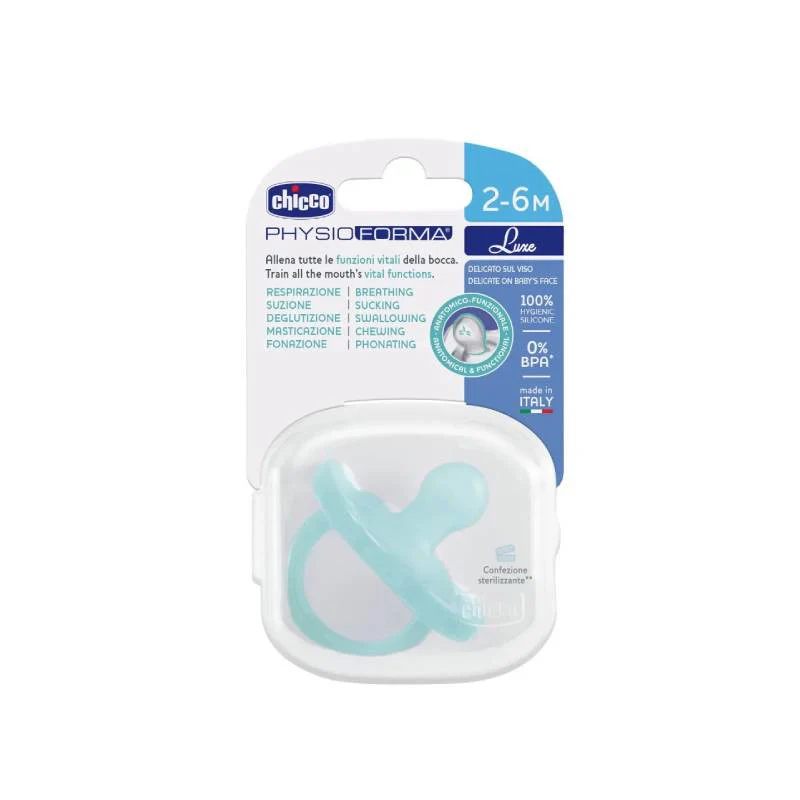 Chicco Chupeta PhysioForma Luxe Silicone Azul 2-6M - Image 2