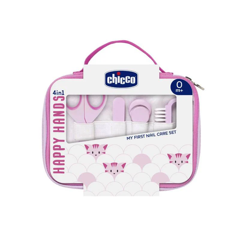 Chicco Conjunto Happy Hands Rosa +0M - Image 3