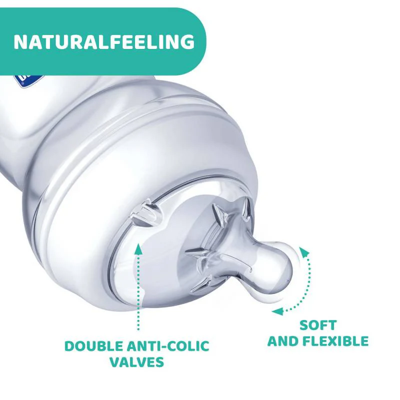 Chicco NaturalFeeling Tetina Fluxo Normal +0M - Image 2