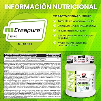 Creatina 100% Creapure | Beverly - Image 2