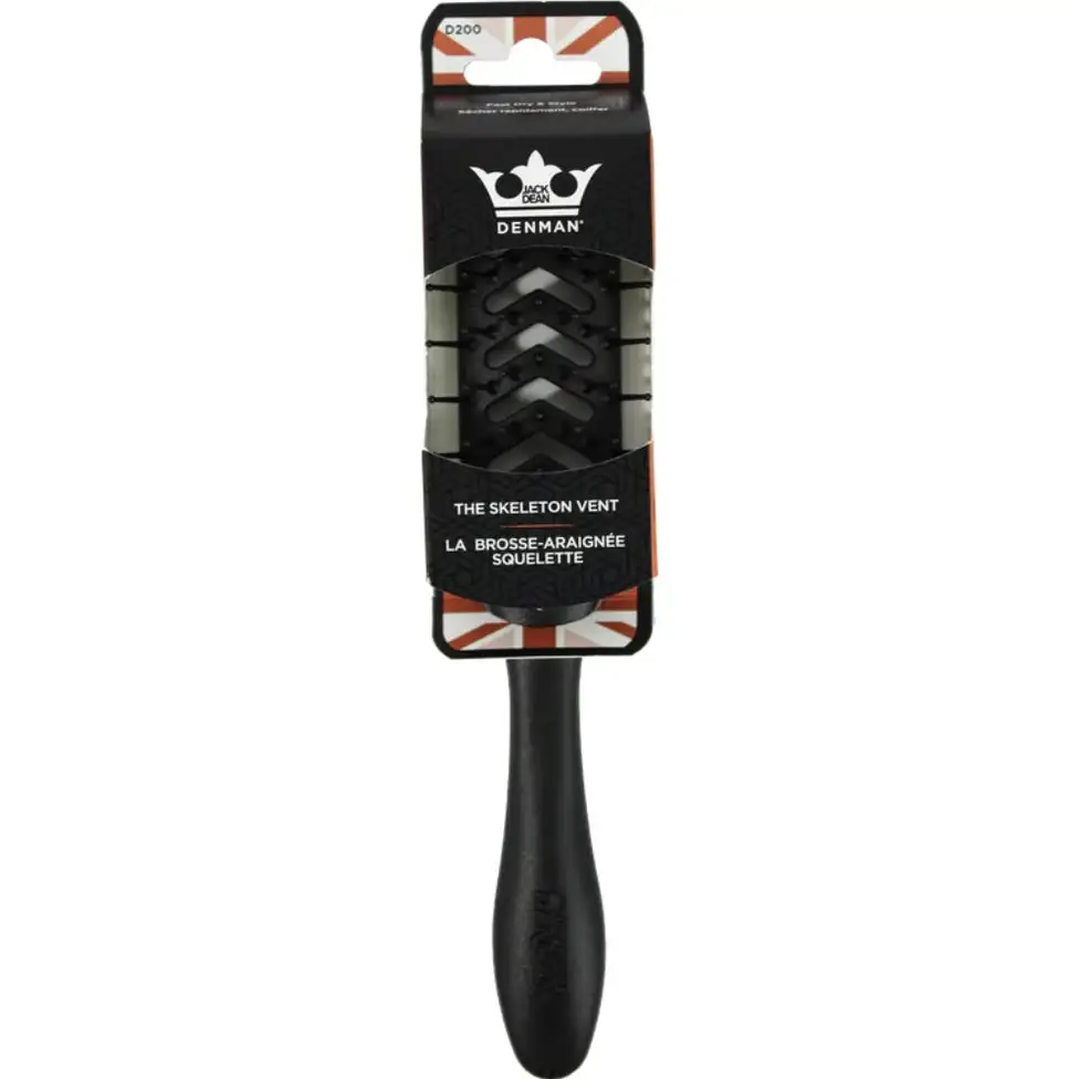 DENMAN D200 – Escova Cabelo Homem Skeleton Vent - Image 2