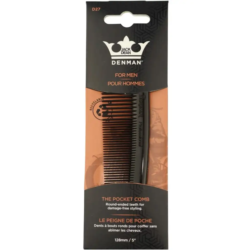 DENMAN D27 – Pente de Cabelo Homem Pocket - Image 2