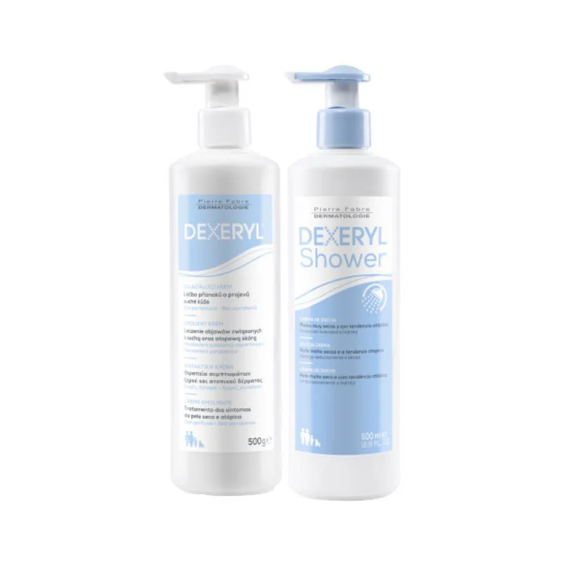 Dexeryl Creme Emoliente 500g Oferta Creme de Duche 500ml - Image 2