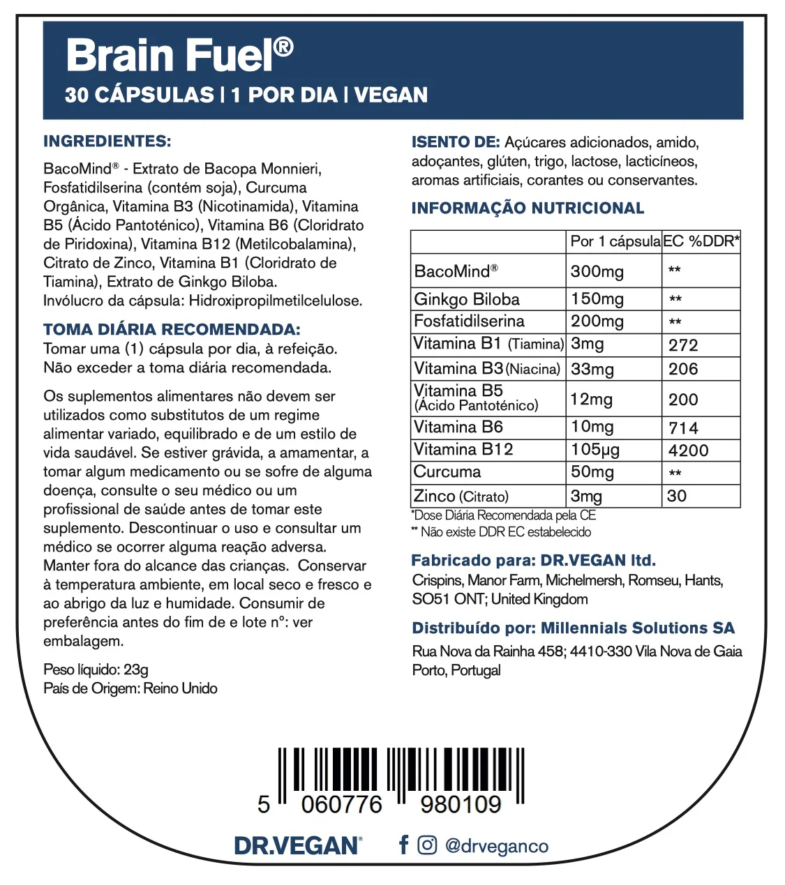 DR VEGAN Brain Fuel x30 - Image 6