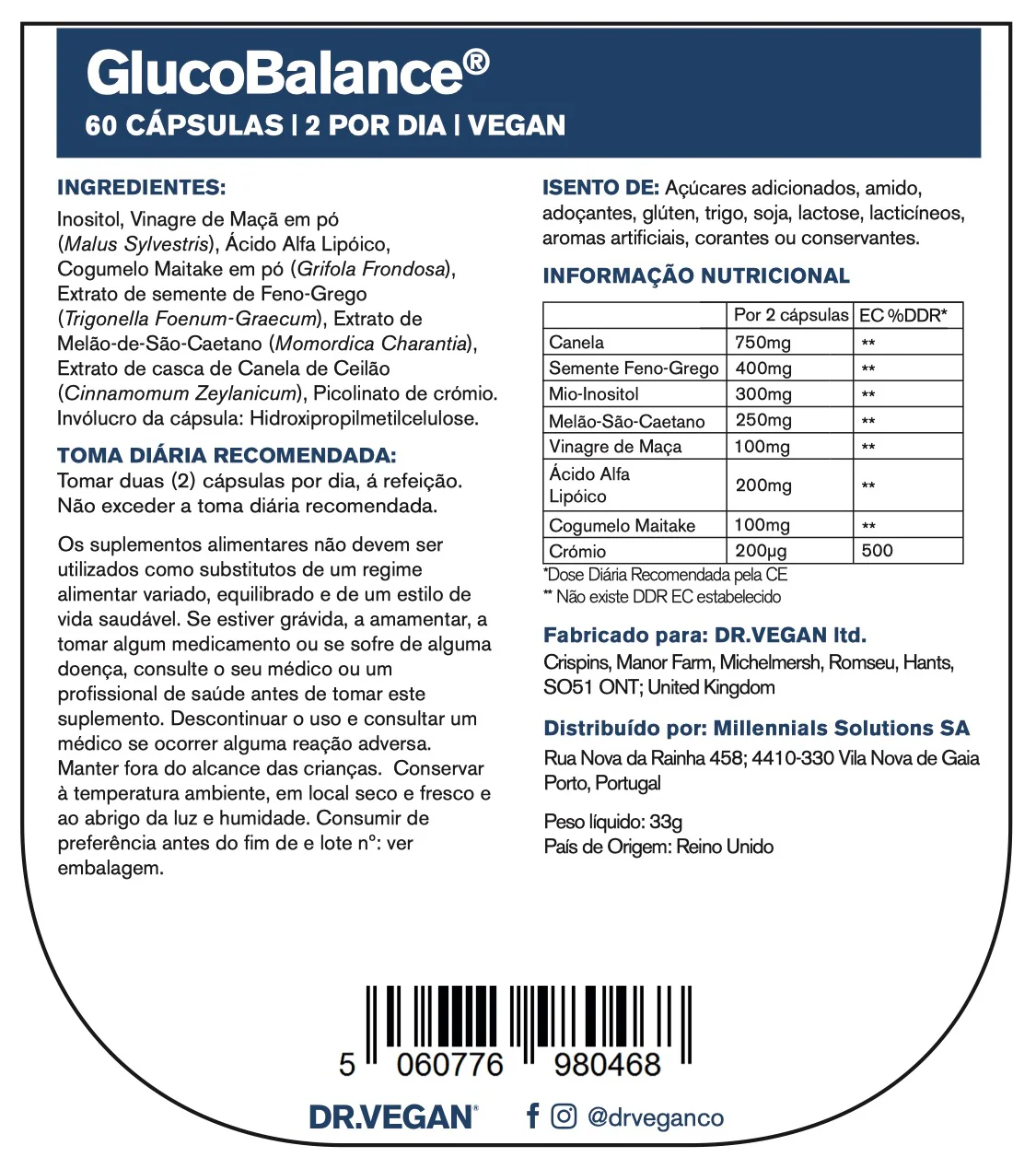 DR VEGAN GlucoBalance x60 - Image 7