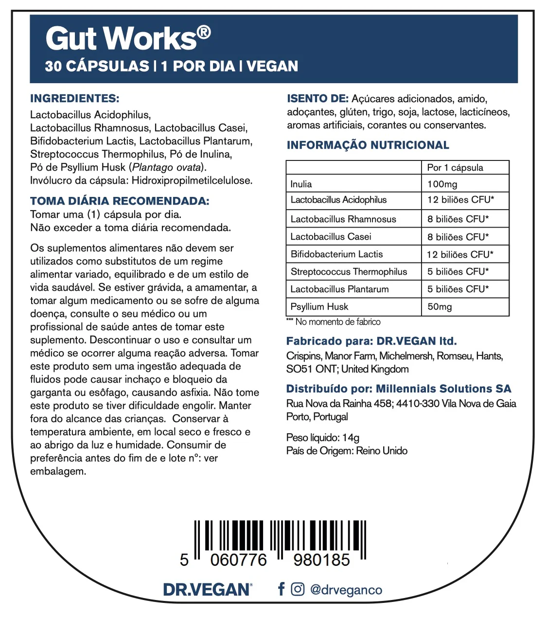 DR VEGAN Gut Works® x30 - Image 7
