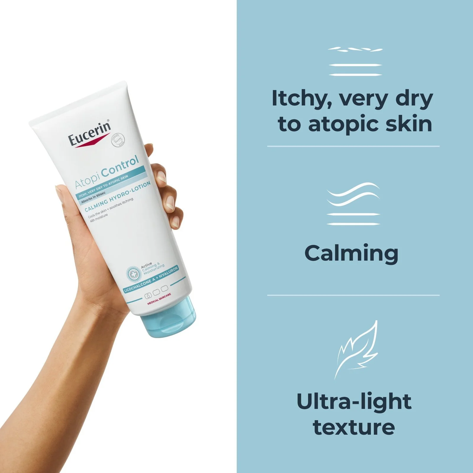 Eucerin AtopiControl Calming Hydro-Lotion 400 ml (13,5 fl oz) - Image 3