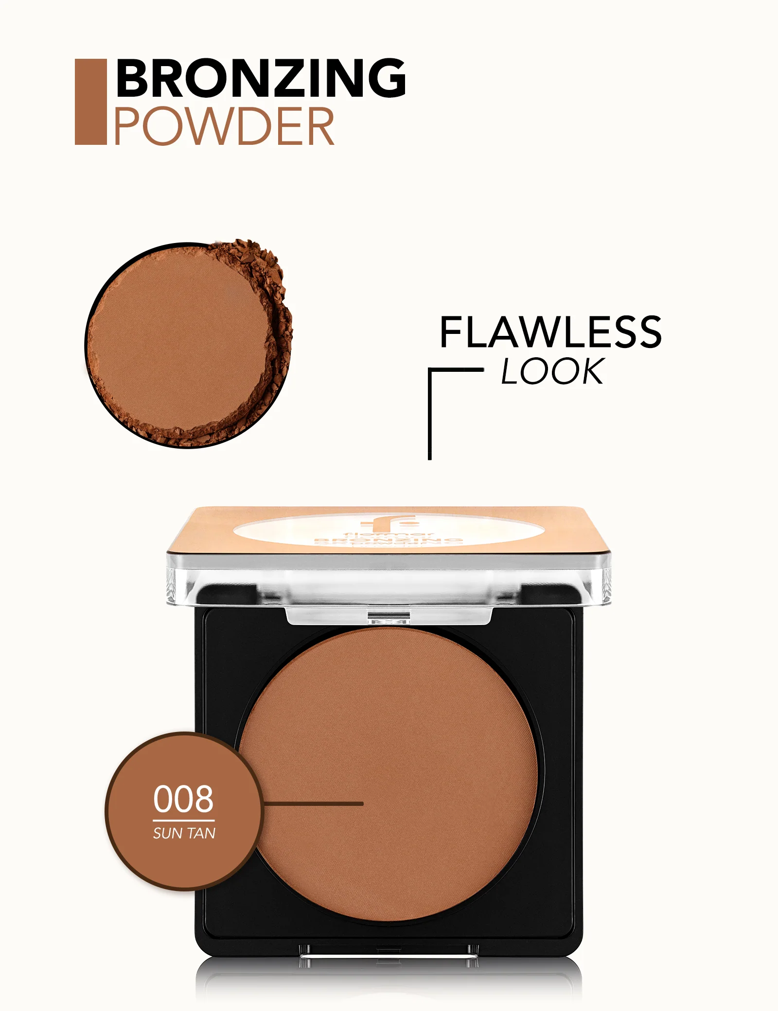 Flormar Bronzing Powder 008 Np - Image 4