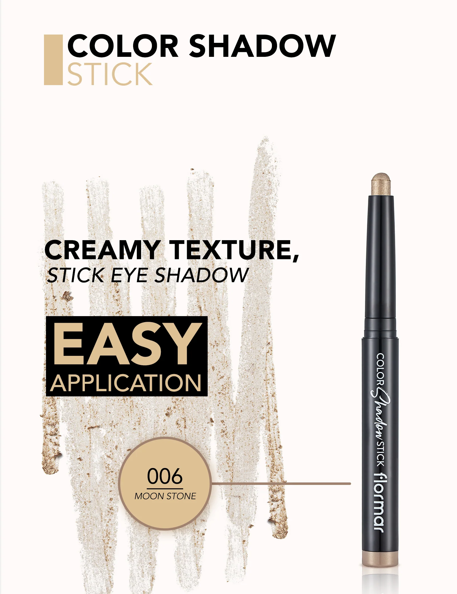 Flormar Color Shadow Stick 006 - Image 5