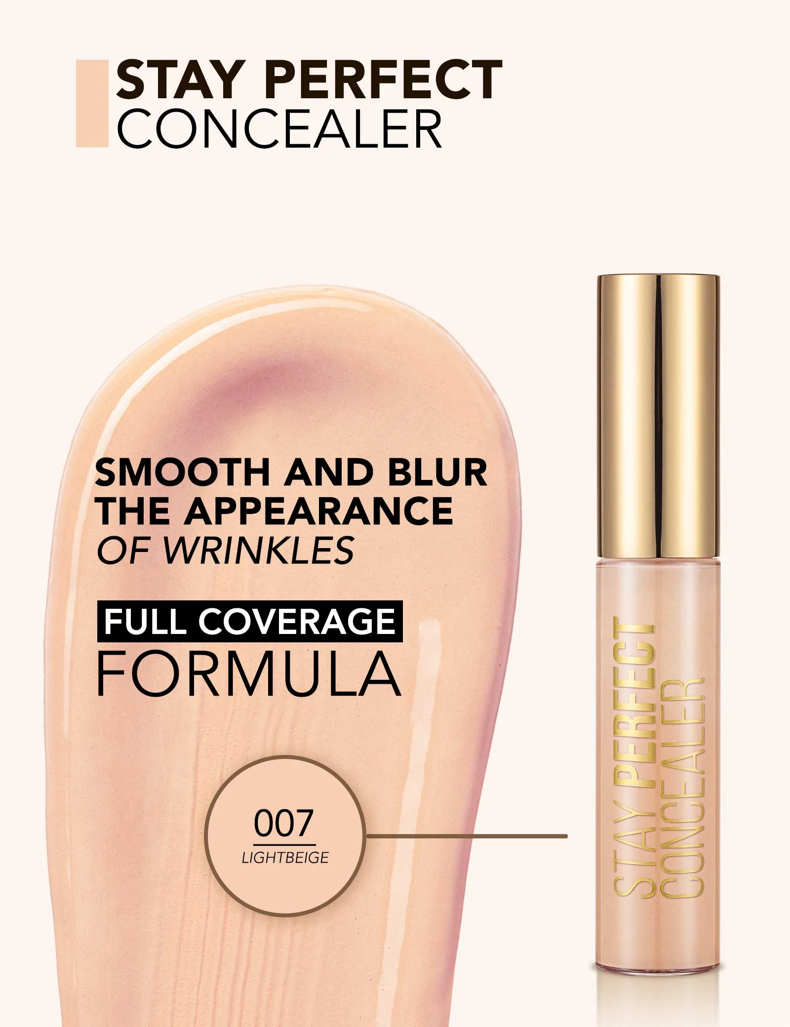 Flormar Concealer Stay Perfect 007 - Image 4