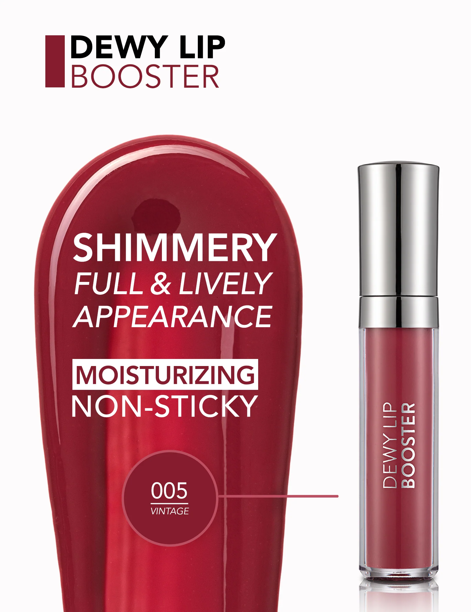 Flormar Dewy Lip Booster 05 Vintage - Image 5