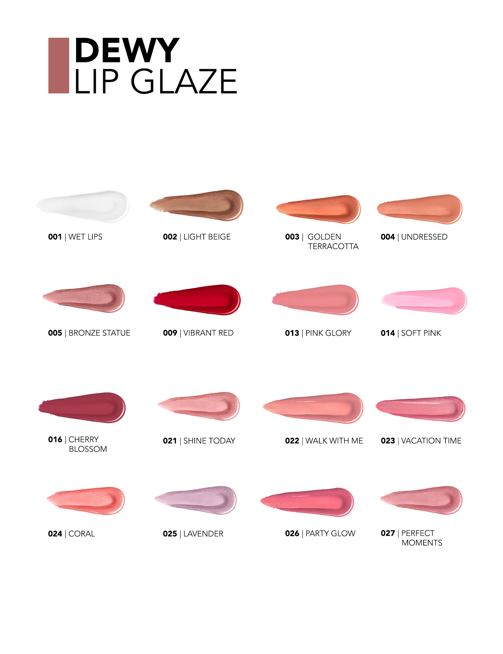 Flormar Dewy Lip Glaze 01 Wet Lips - Image 6