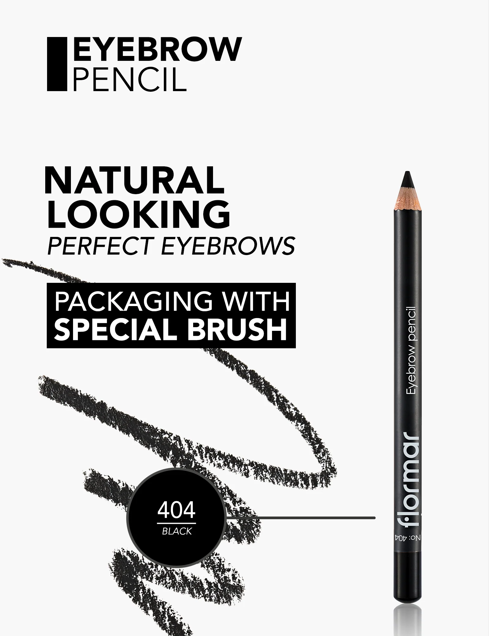 Flormar Eyebrow Pencil 404 - Image 5