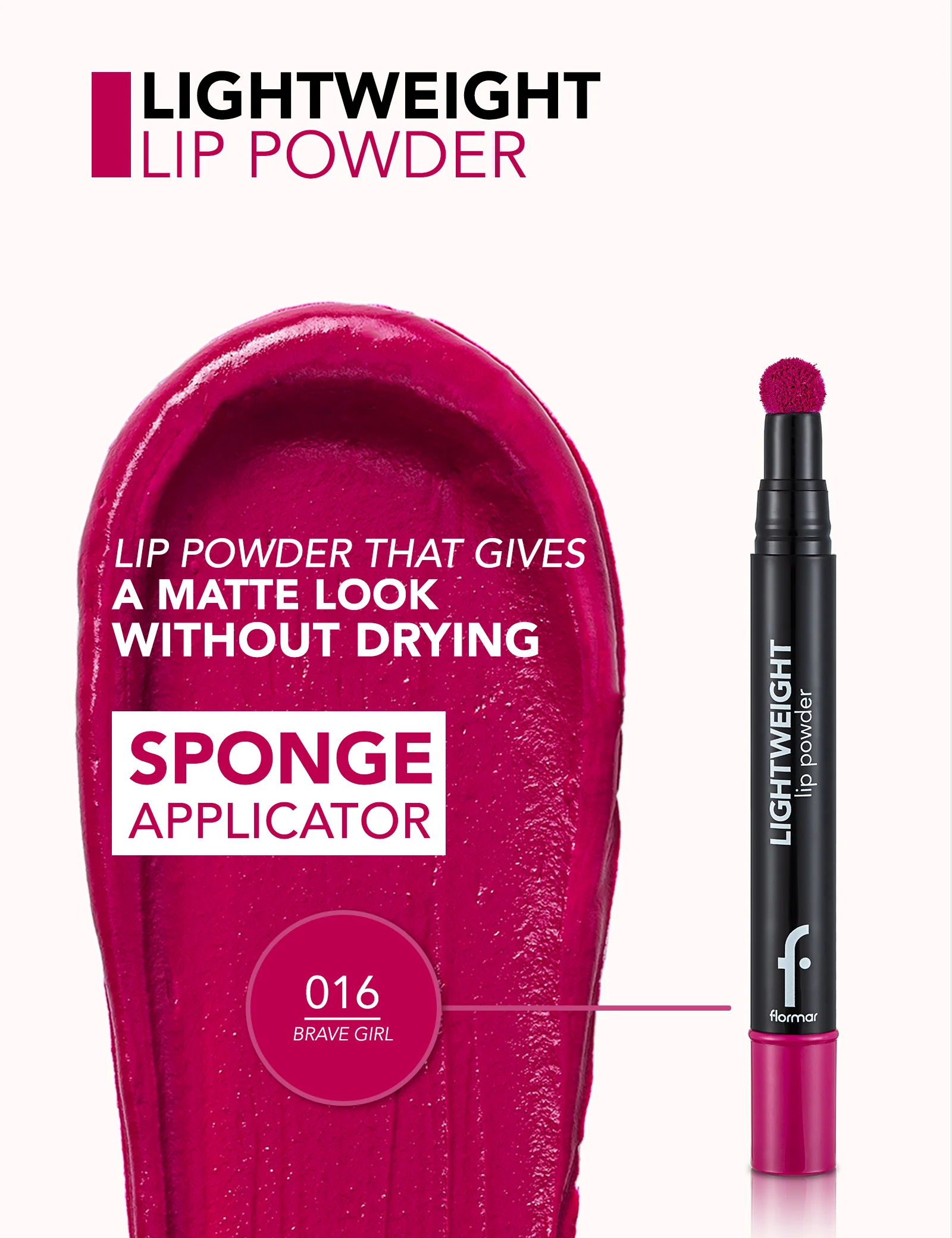 Flormar Lightweight New Lpw-16 Brave Girl - Image 5