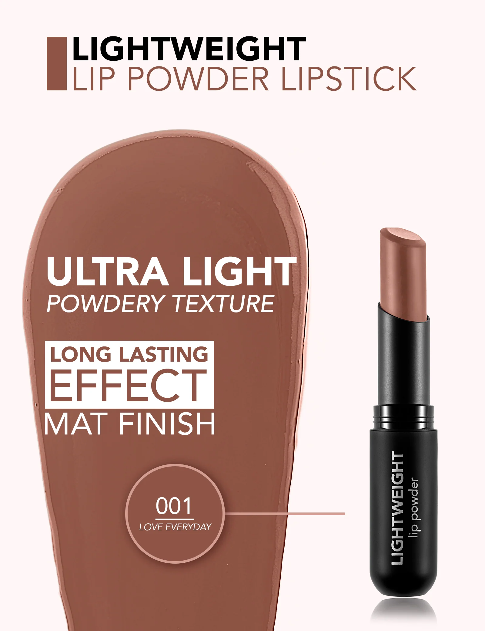 Flormar Lpw Lightweight Lipstick 001 - Image 4