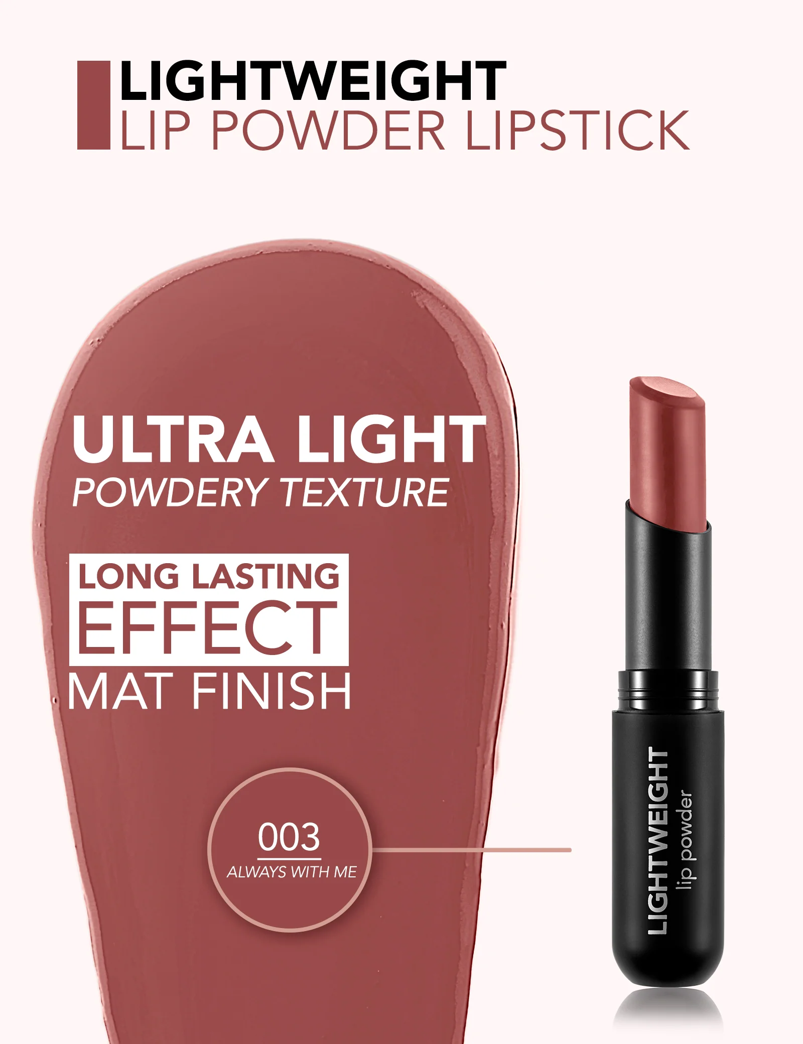 Flormar Lpw Lightweight Lipstick 003 - Image 4