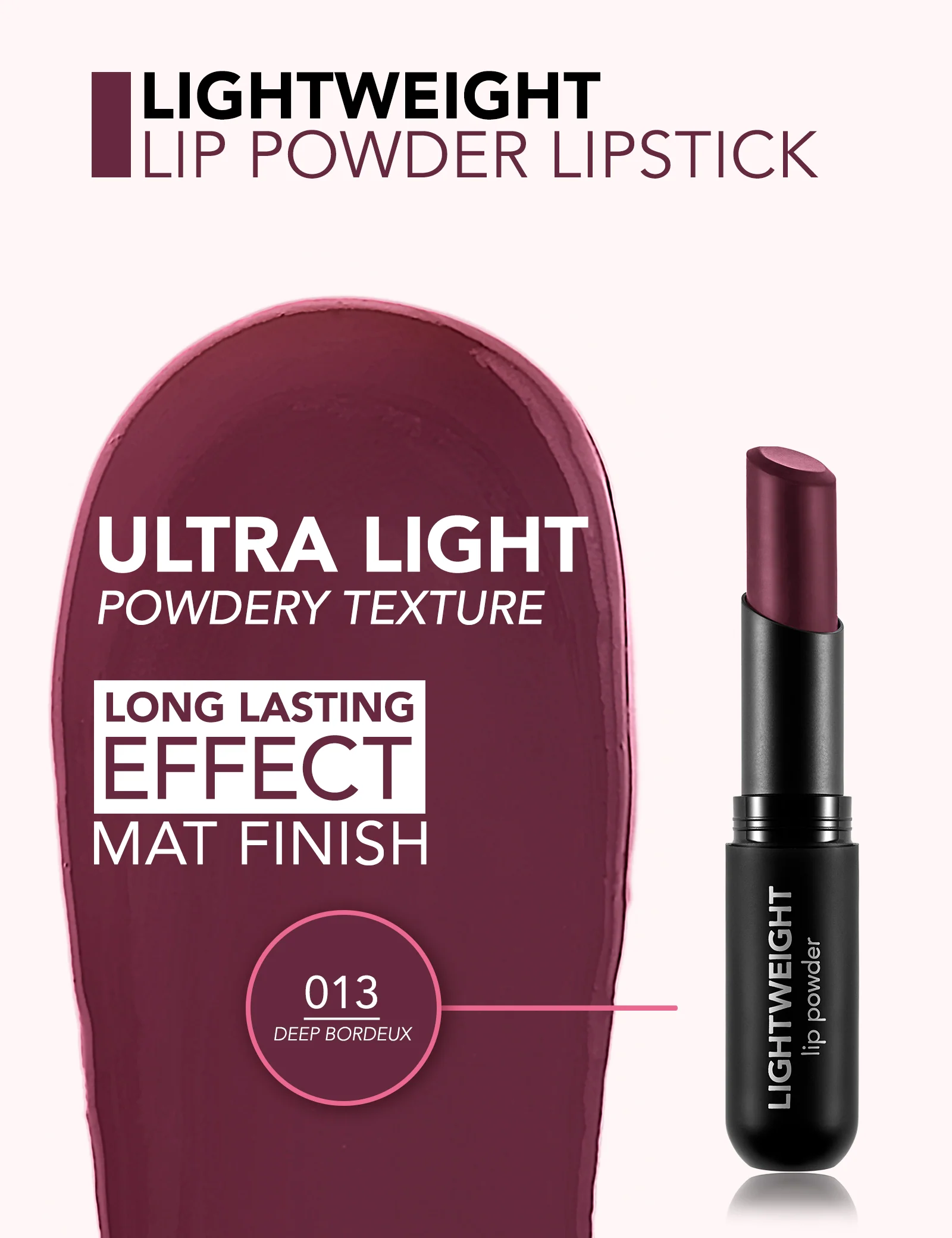 Flormar Lpw Lightweight Lipstick 013 - Image 4