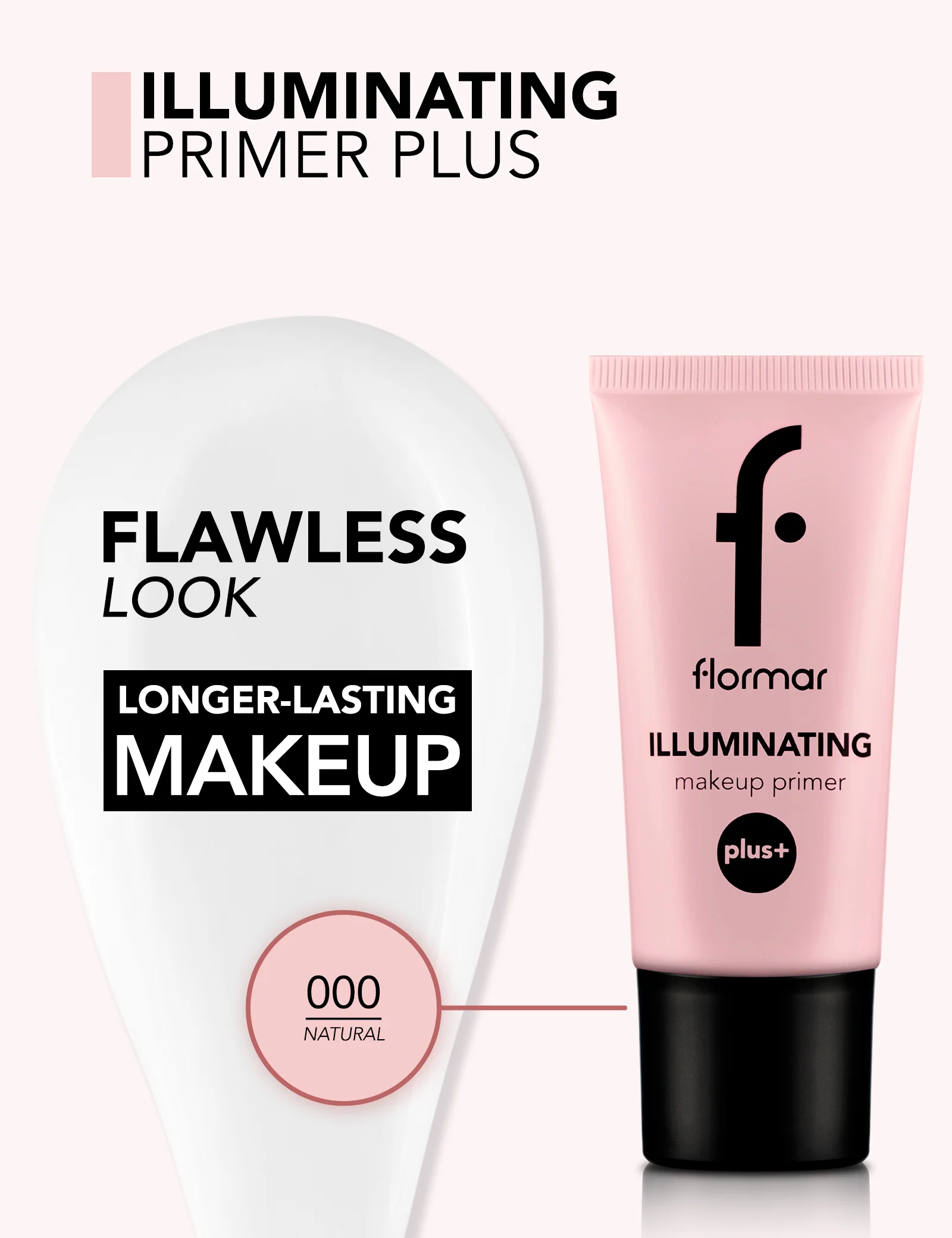 Flormar Makeup Primer Illuminating Base Plus - Image 4