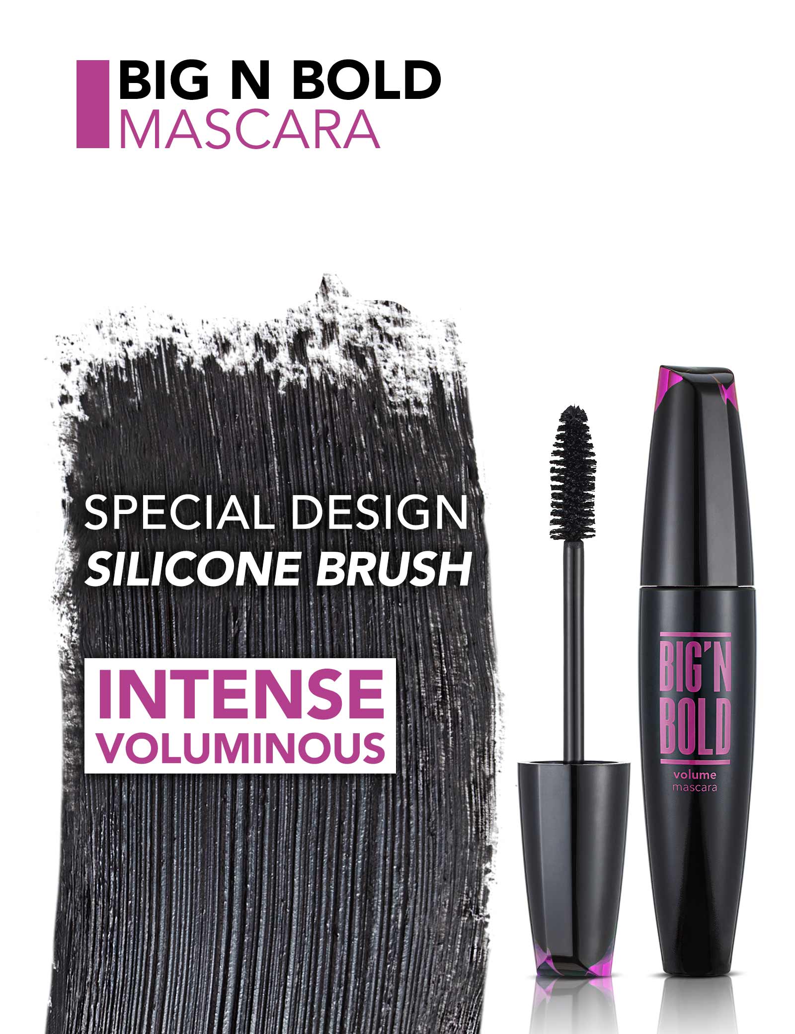 Flormar Mascara Big N Bold Volume - Image 4