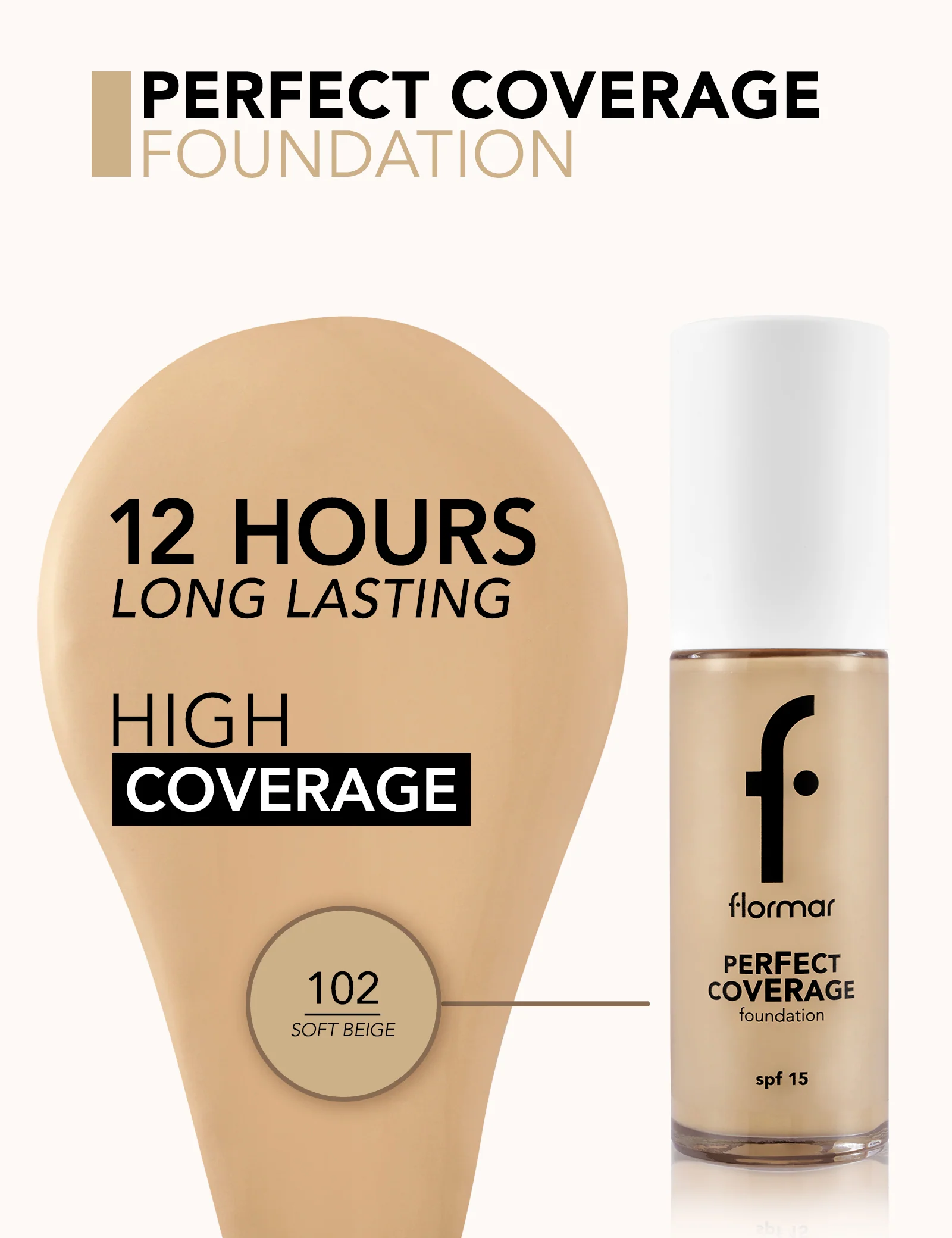 Flormar Perfect Coverage F. 102 Np - Image 4