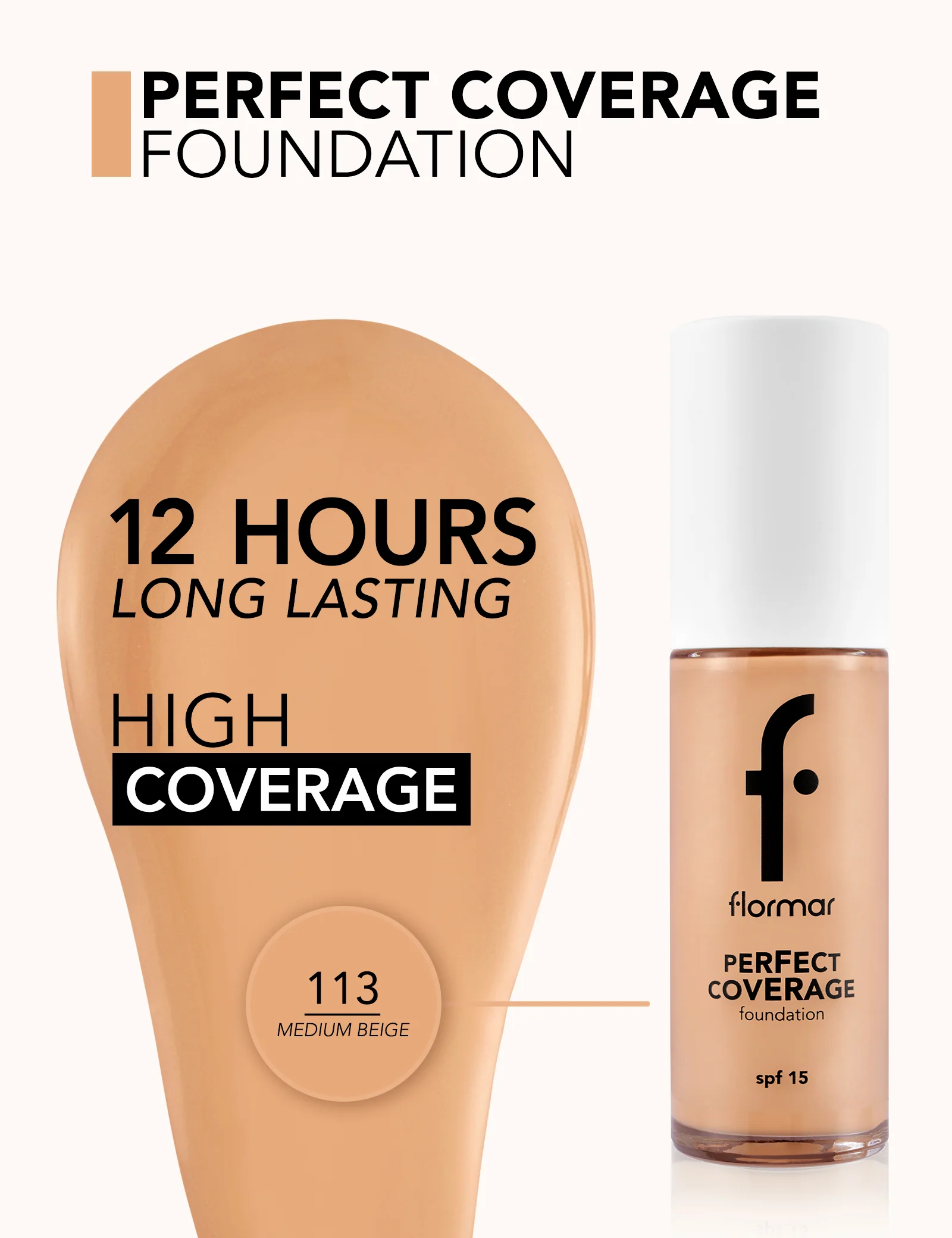 Flormar Perfect Coverage F. 113 Np - Image 4