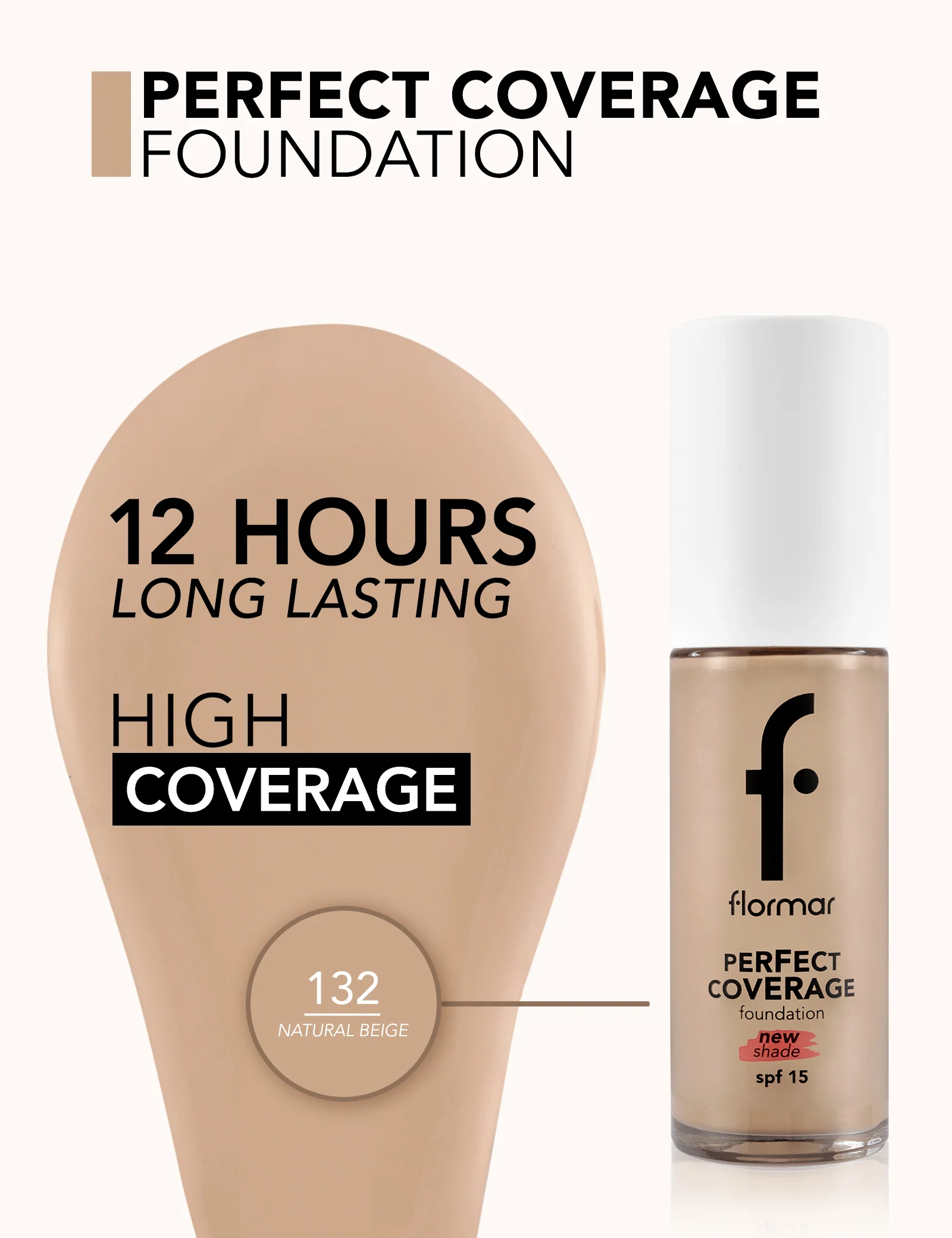 Flormar Perfect Coverage F.132 Np - Image 4