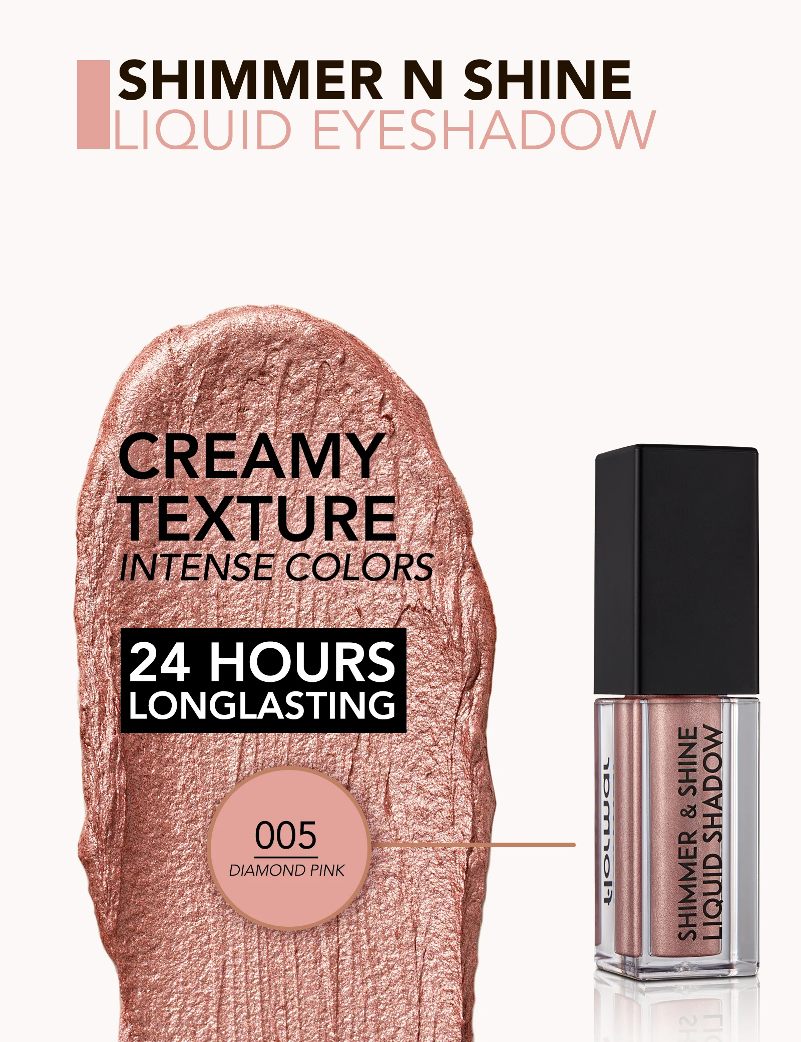 Flormar Shimmer & Shine Liquid Eyeshadow 05 - Image 5