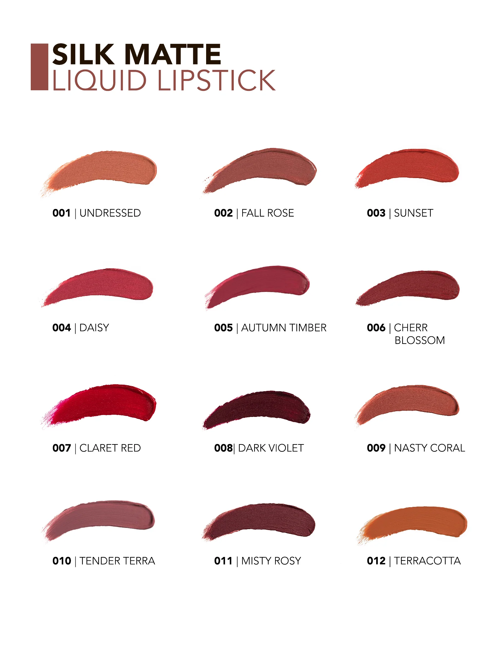 Flormar Silk Matte Liquid Lipstick 07 - Image 6
