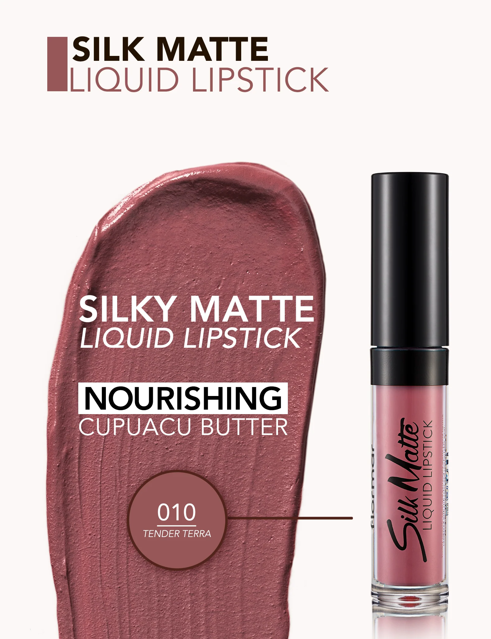 Flormar Silk Matte Liquid Lipstick 10 - Image 5