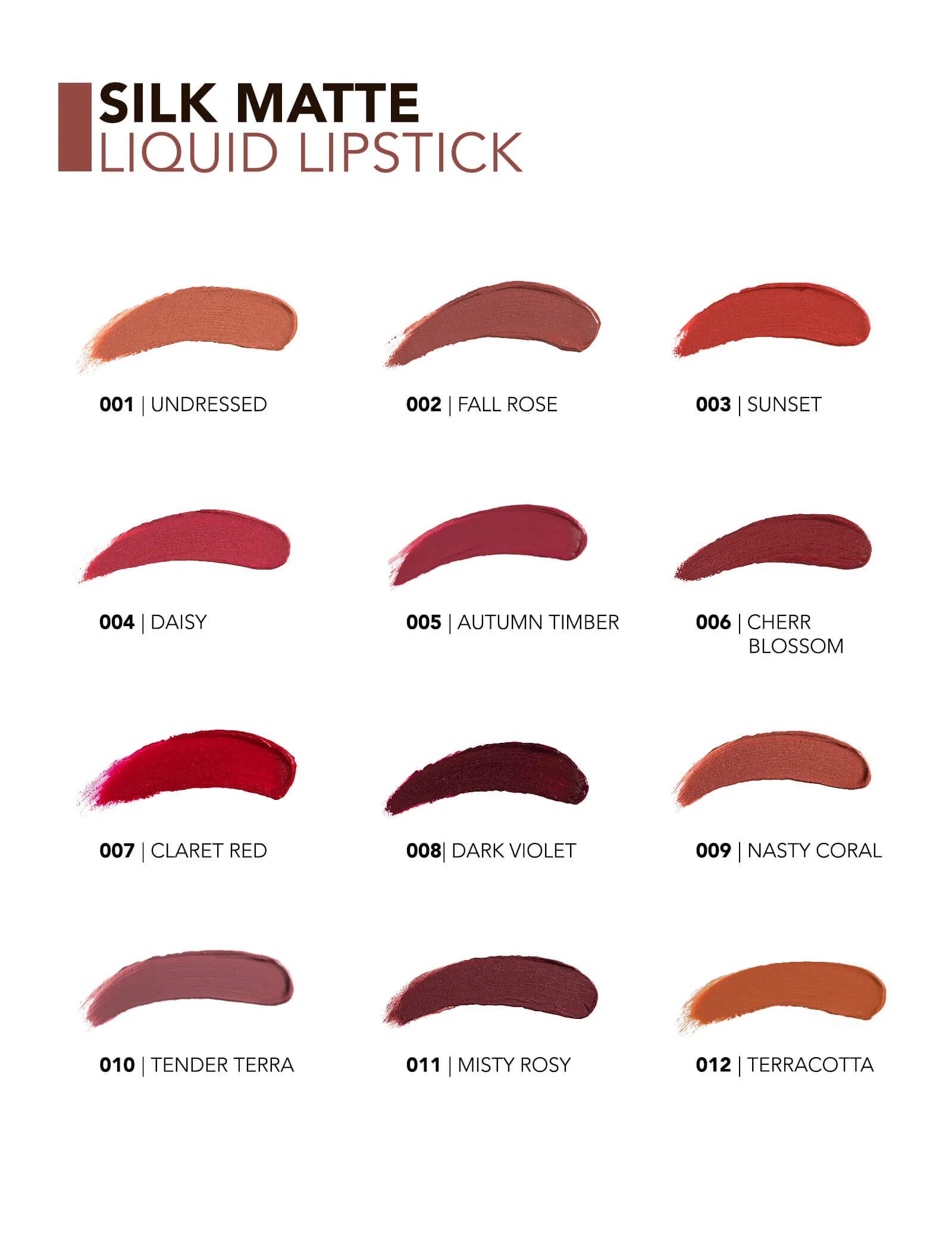 Flormar Silk Matte Liquid Lipstick 16 - Image 5