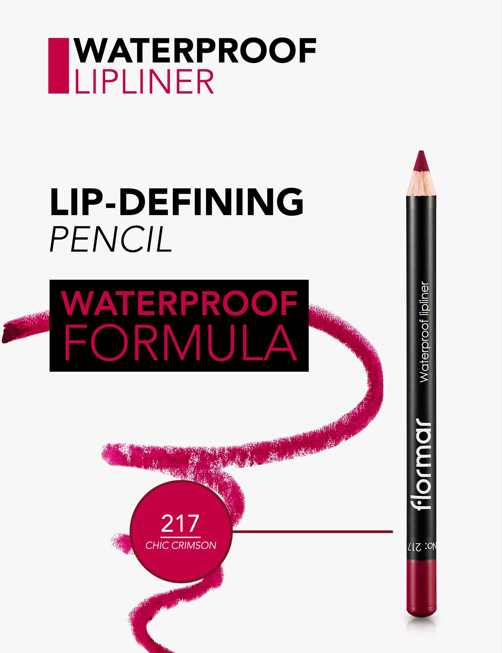 Flormar Waterproof Lipliner 217 - Image 6