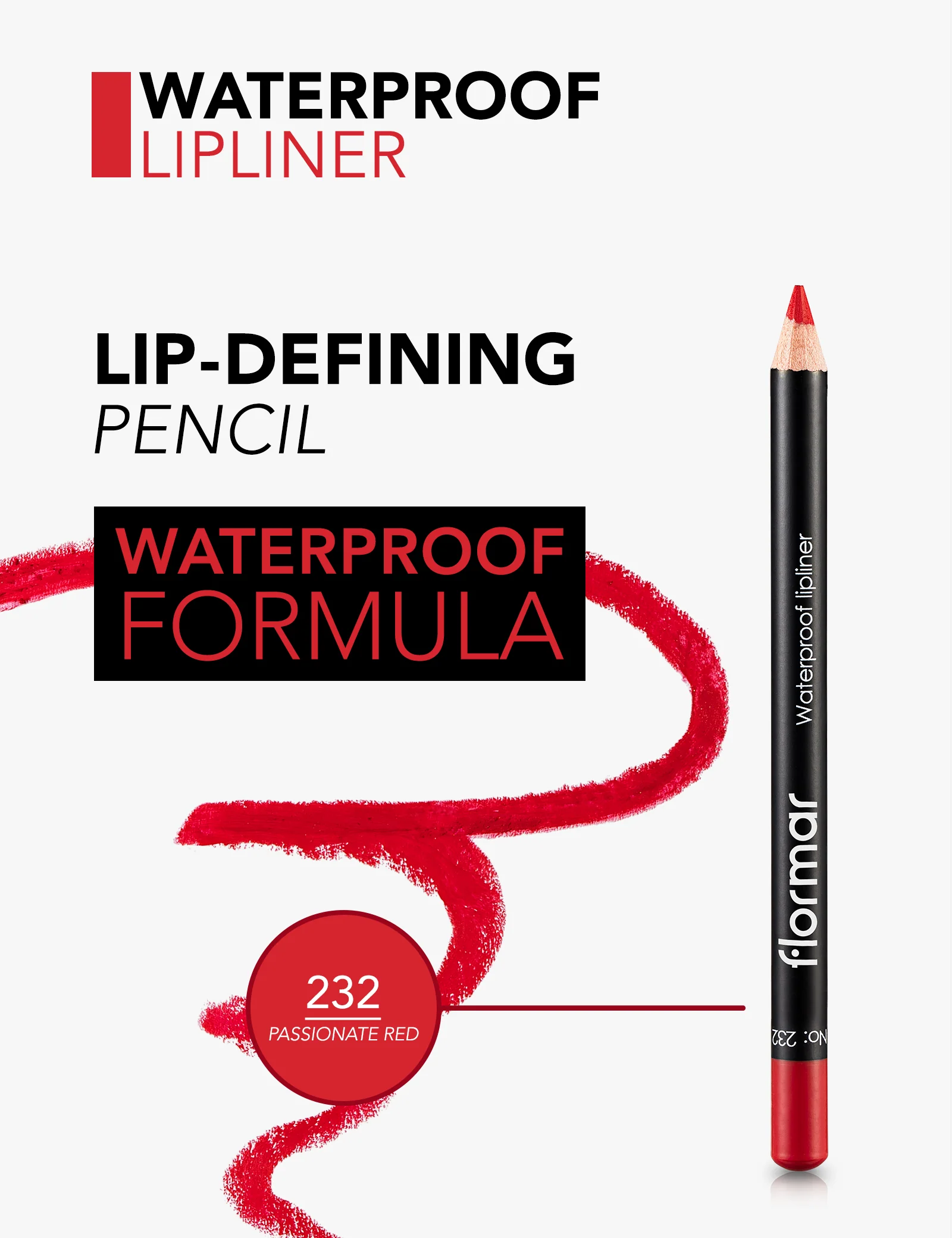 Flormar Waterproof Lipliner 232 - Image 6
