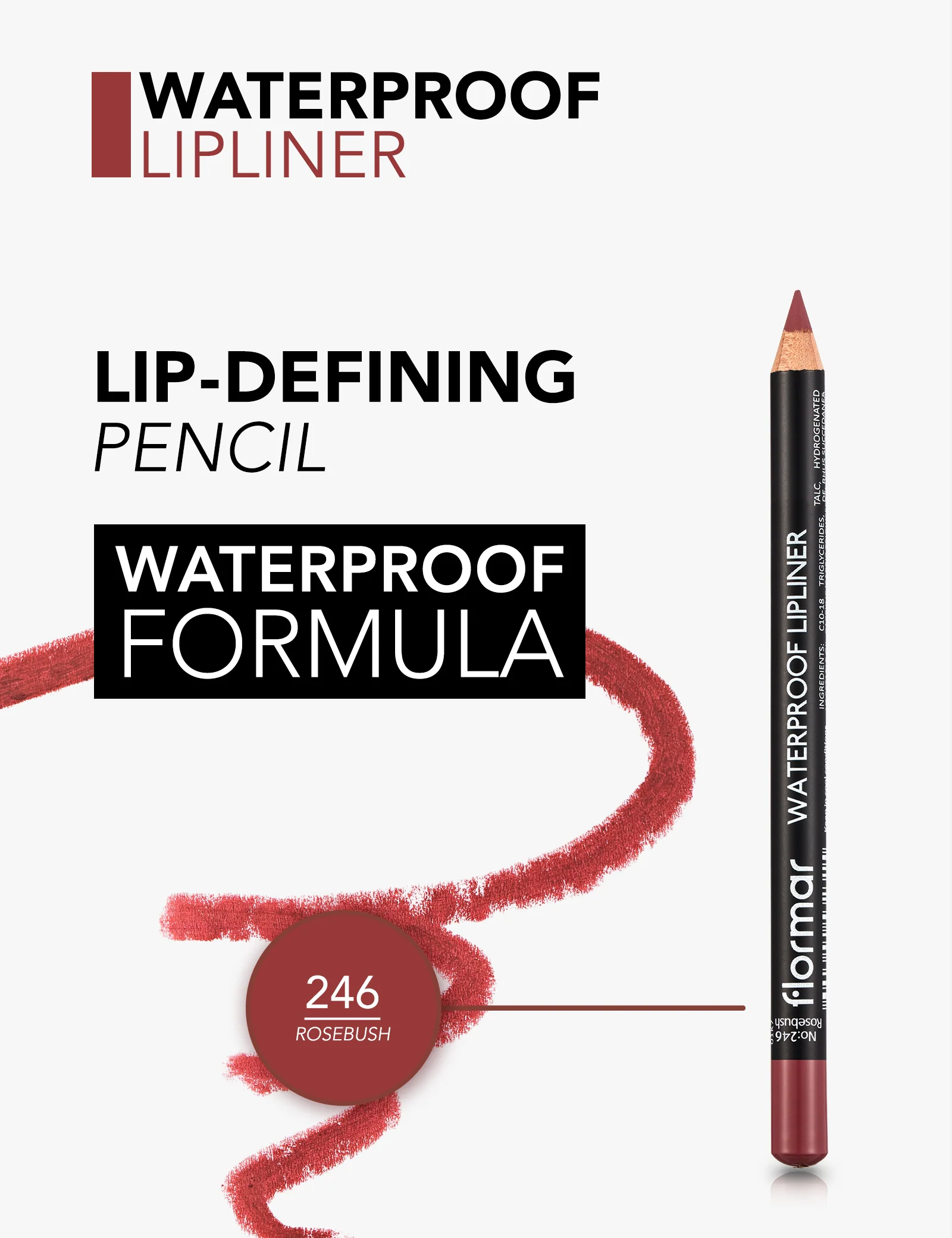 Flormar Waterproof Lipliner 246 - Image 6