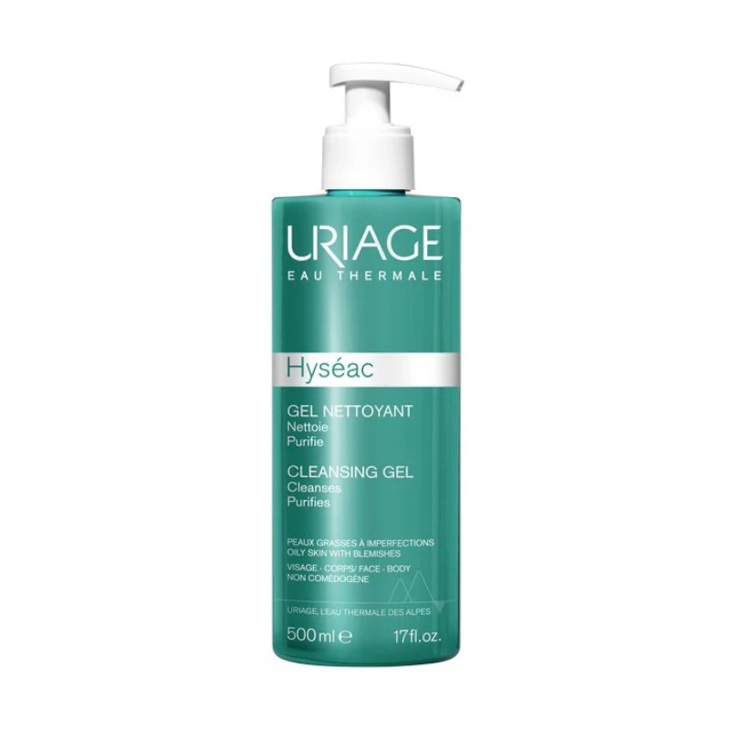 Uriage Hyséac Gel de Limpeza 500 ML - Image 2