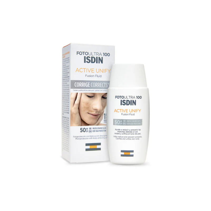 Isdin Foto Ultra 100 Active Unify Fusion Fluid FPS50+ 50ml - Image 2