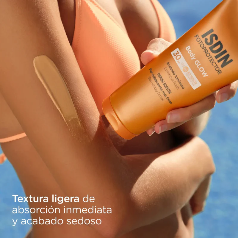 ISDIN Fotoprotetor Body Glow SPF30 200ml - Image 2