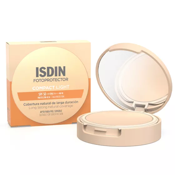 ISDIN Fotoprotetor Compact SPF50+ Cor Clara 10g - Image 2