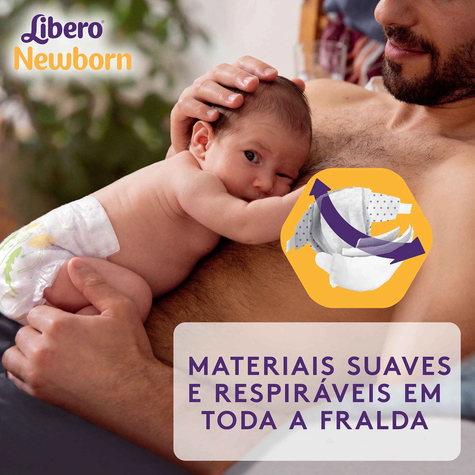Libero Newborn T2 3-6 Kg 34 unid - Image 2