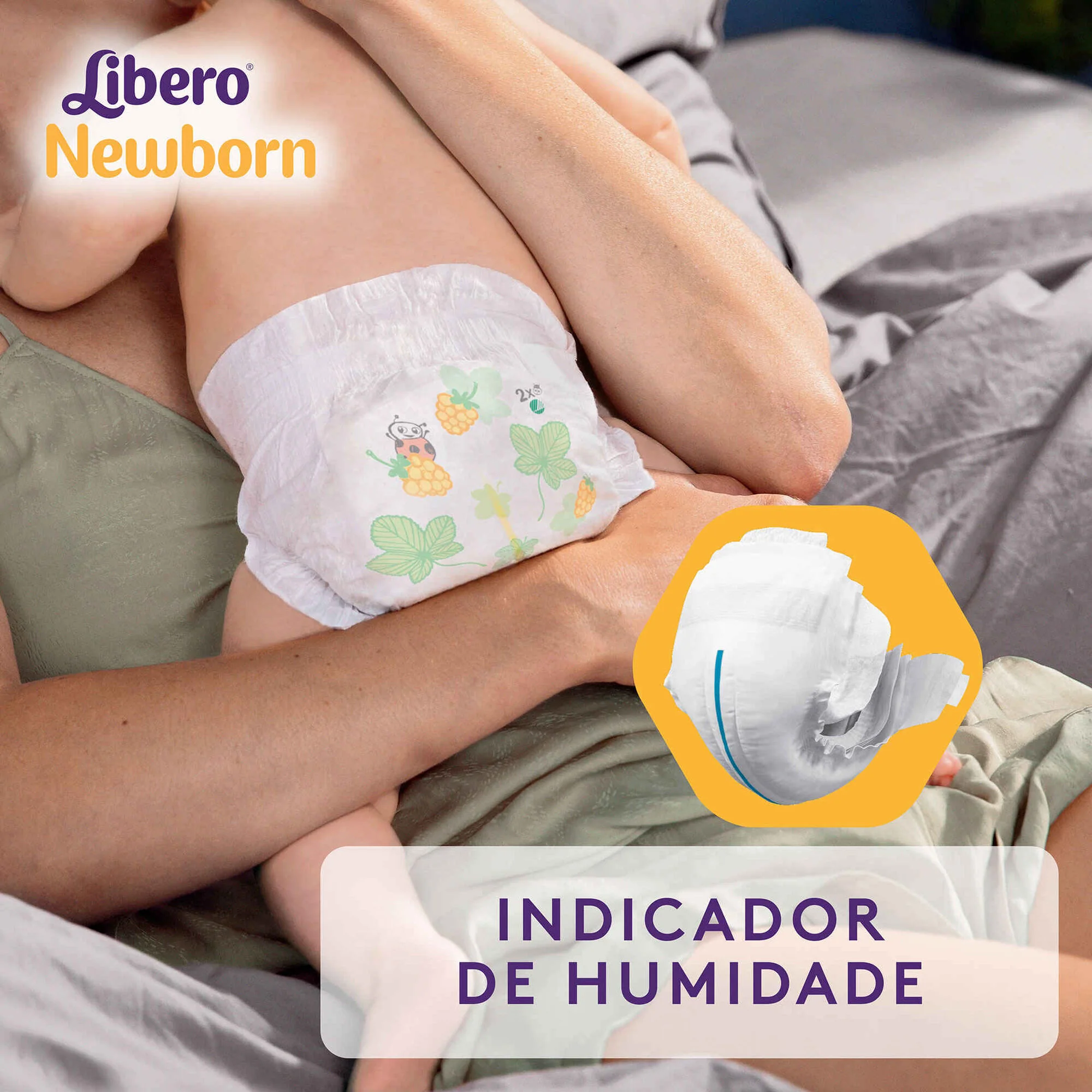 Libero Newborn T2 3-6 Kg 34 unid - Image 3