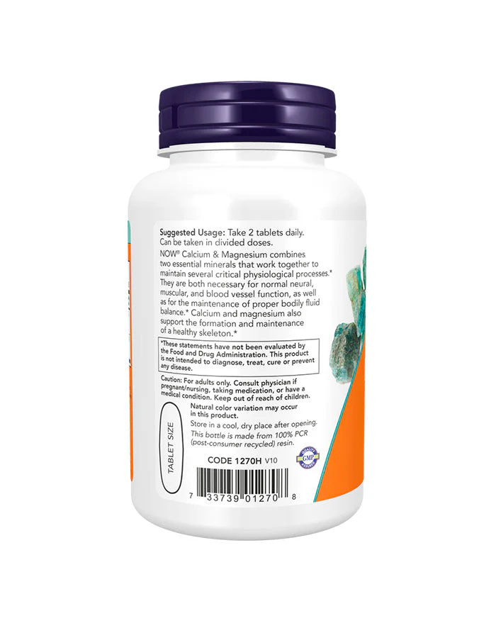 Magnésio Citrato (100 Comp) | Now Foods - Image 2
