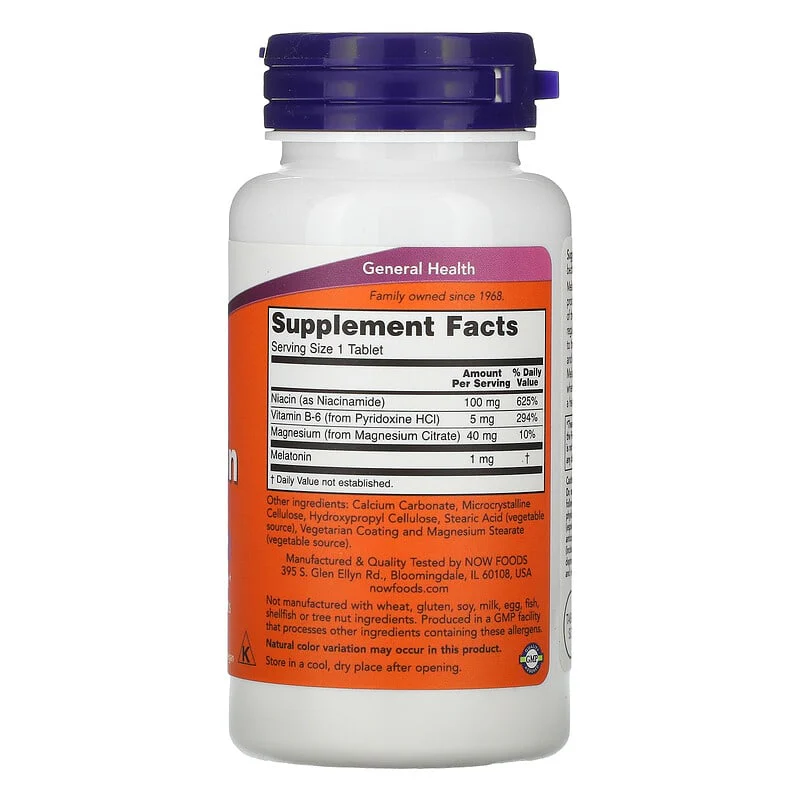 Melatonina (100 Caps) | Now Foods - Image 2