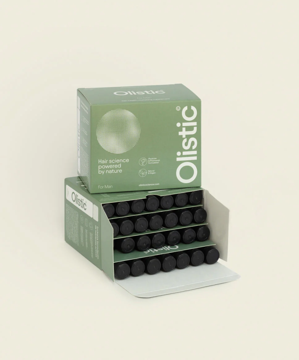 Olistic Men Suplemento Capilar 25 mL x 28 Ampolas 700 g - Image 3