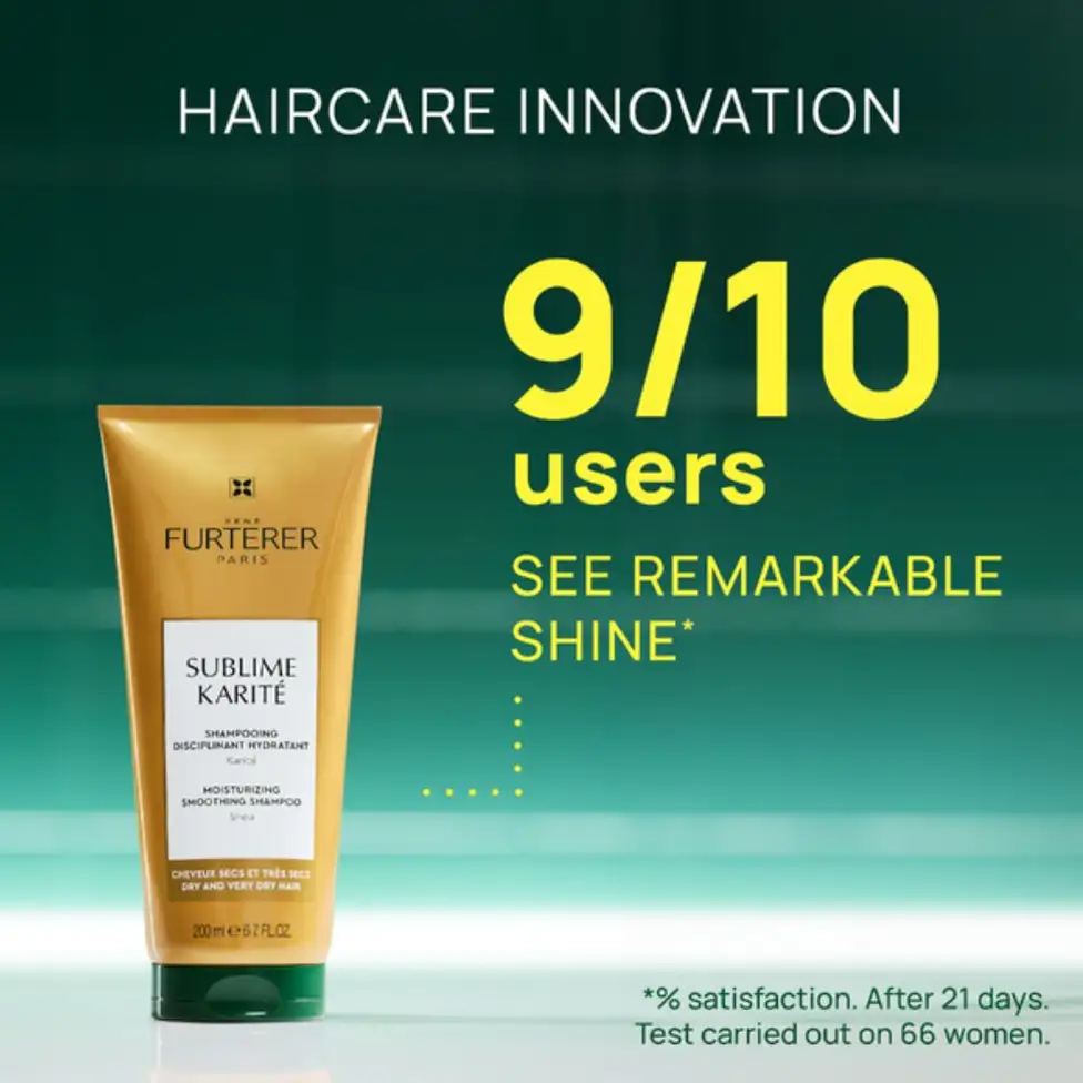 Champô Hidratante e Alisante Sublime Karité da René Furterer 200 ml (6,7 fl oz) - Image 3