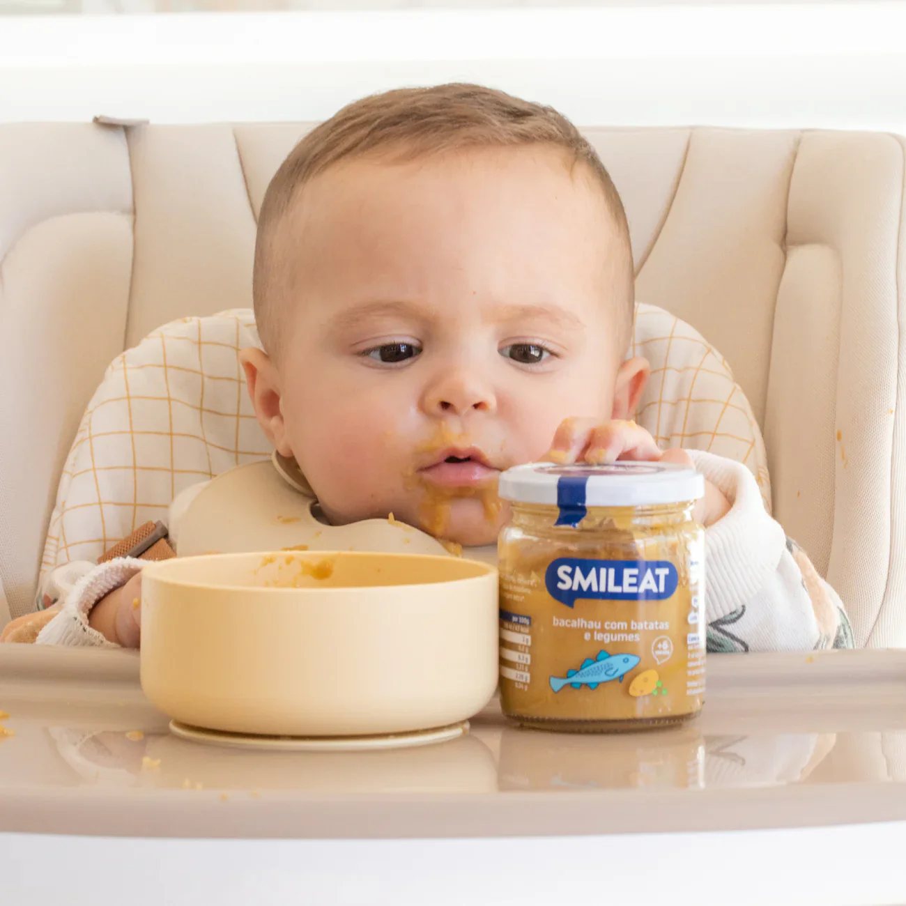 Smileat - Frasco de Legumes, Batata e Bacalhau +6m 230g - Image 3