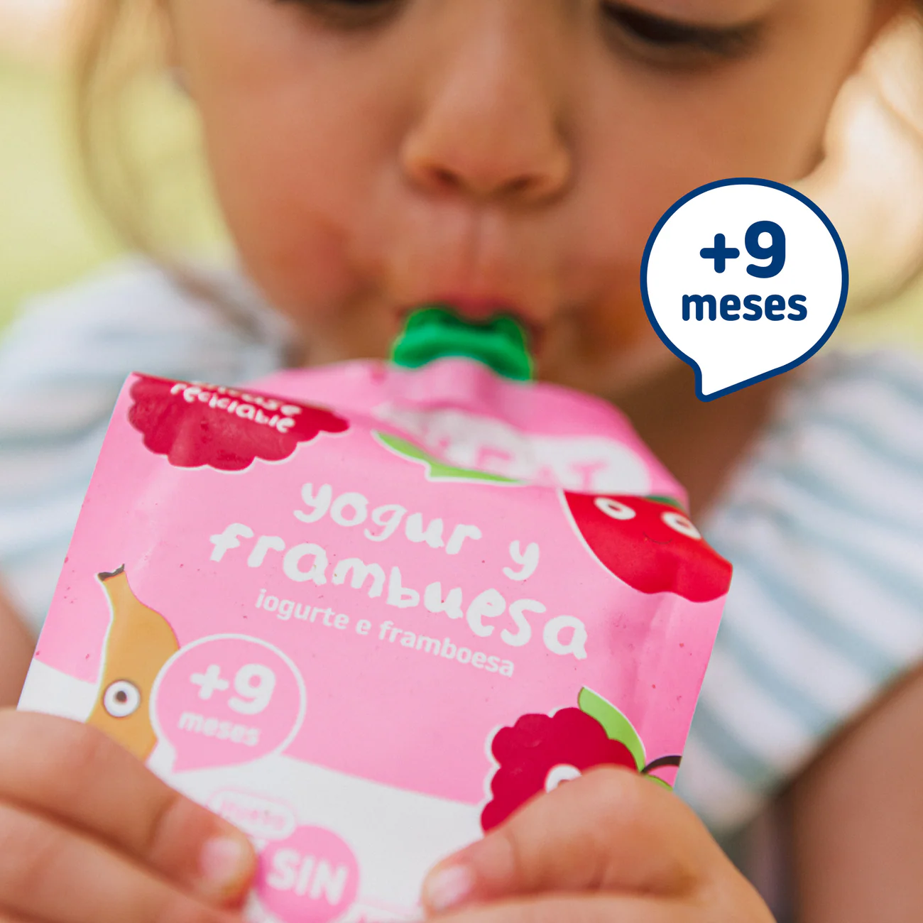 Smileat - Pouch de Iogurte & Framboesa +9m 100g - Image 2