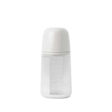 Suavinex Biberão de Silicone Tetina SX Pro Fluxo Médio Branco 240ml - Image 2